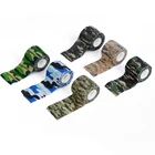 Эластичная лента, водонепроницаемая наружная повязка для охоты, кемпинга, камуфляжная Военная повязка для страйкбола, пейнтбола