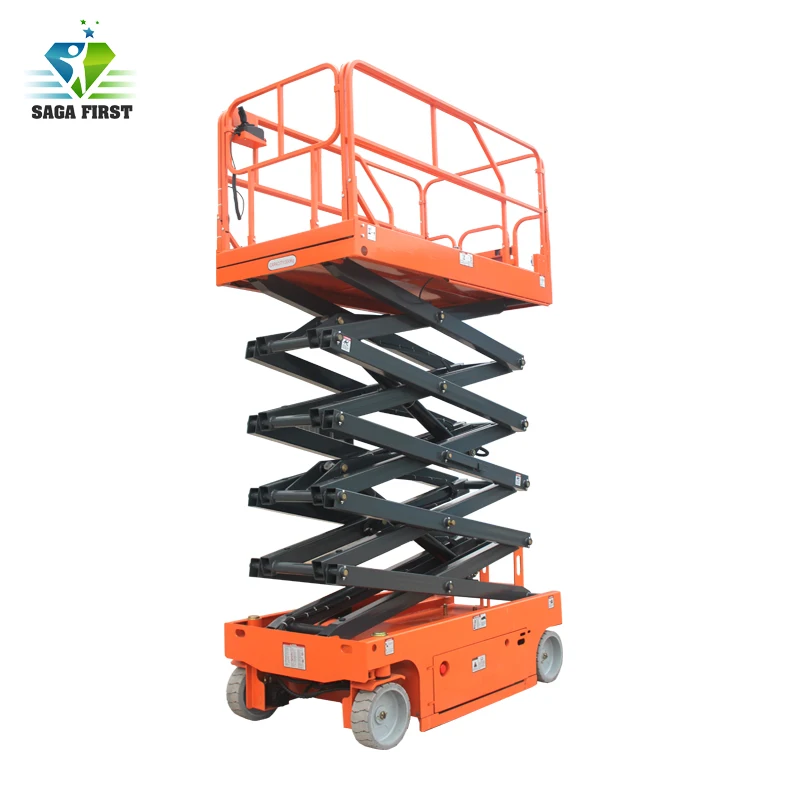 6m 11 8 m самоходный передвижной электрический ножничный подъемник|scissor lift|lift electriclift