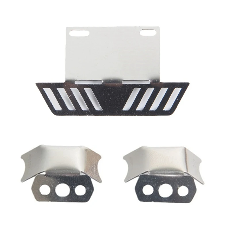 

3Pcs Metal Chassis Armor Axle Protector Skid Plate for Xiaomi Jimny XMYKC01CM 1/16 RC Car Upgrade Parts Accessories