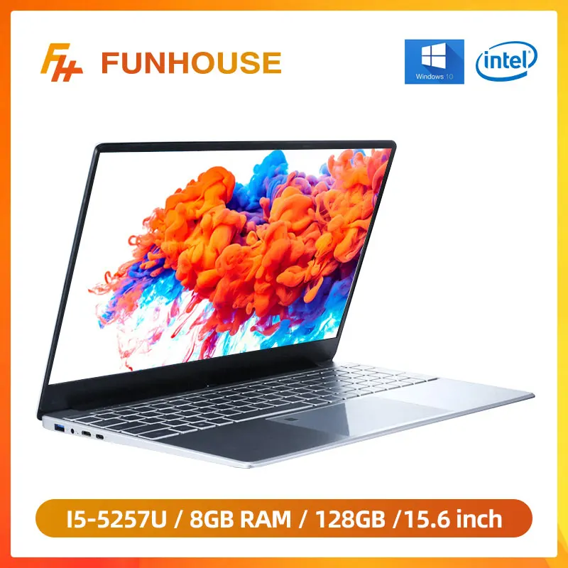 Ноутбук Intel Core I5 5257U 15 6 дюйма 8 ГБ ОЗУ 128 Гб/256 SSD|Ноутбуки| |