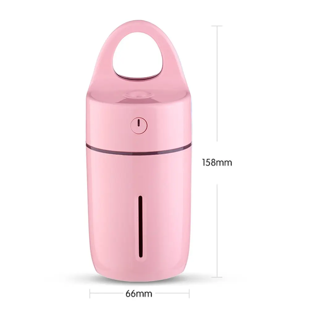 

USB Magic Cup Colorful Light Humidifier Mini Air humidifier eliminate static electricity clean air Care for skin Nano sprayer