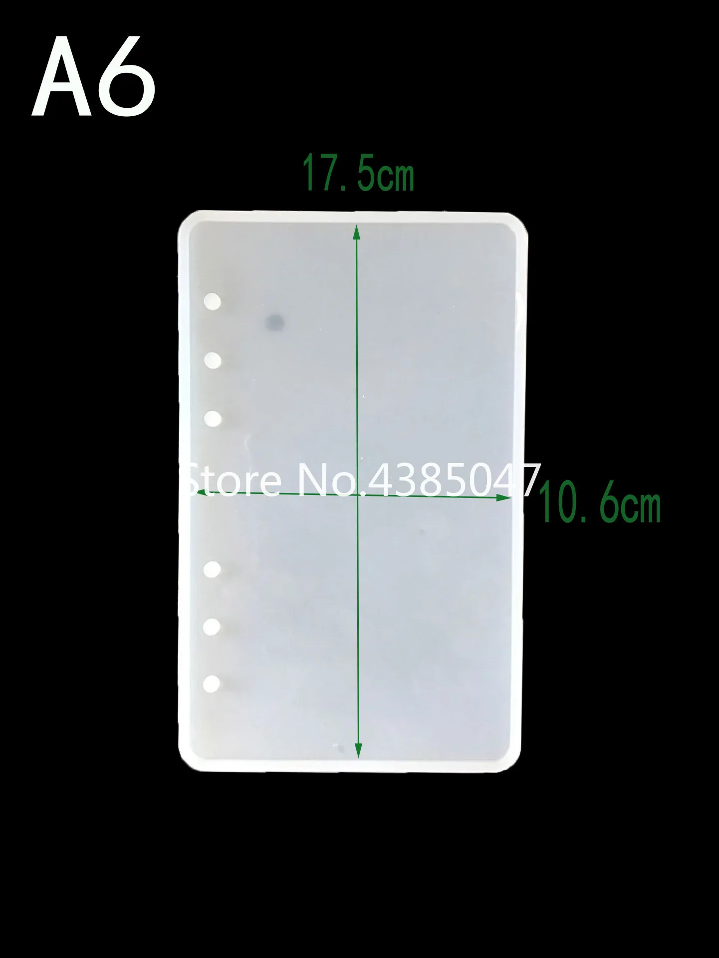 1PC A5 A6 A7 Notebook DIY Handcraft Mold Expoxy Tools resin molds for jewelry