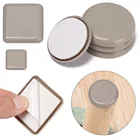 Наклейки на ножки для мебели, нескользящие накладки для мебели повышенной прочности, защита для пола в движении, шумоподавляющий нескользящий коврик