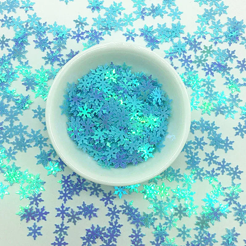 10 мм Снежинка блестки ремесла микс Макарон цветов цветок блесток пайеток