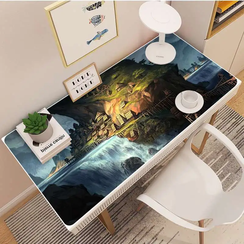 

Fantasy Landscape Cool Fashion Rubber PC Computer Gaming Mousepad Size For CSGO Game Player Desktop PC Computer Laptop