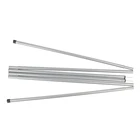 2 шт. складной Открытый палатки брезент полюсов навес крыльца палки от солнца, полиэтилен высокой тент Поддержка стержень аксессуары 5.6ft6.6ft