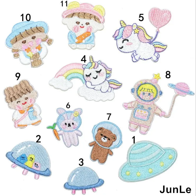 

Stick Iron Sew On 10 Pcs Embroidered Patches Jeans Coat Tshirt Bag Shoe Hat Decor Repair Motif Emblem Diy Accessory