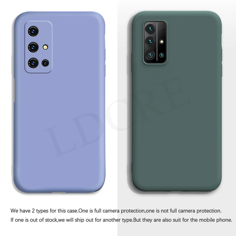

For Samsung Galaxy M51 Case Liquid Silicone Soft TPU Shockproof Bumper Phone Case For Samsung M51 M11 M21 M31 A51 M30S A50 Cover