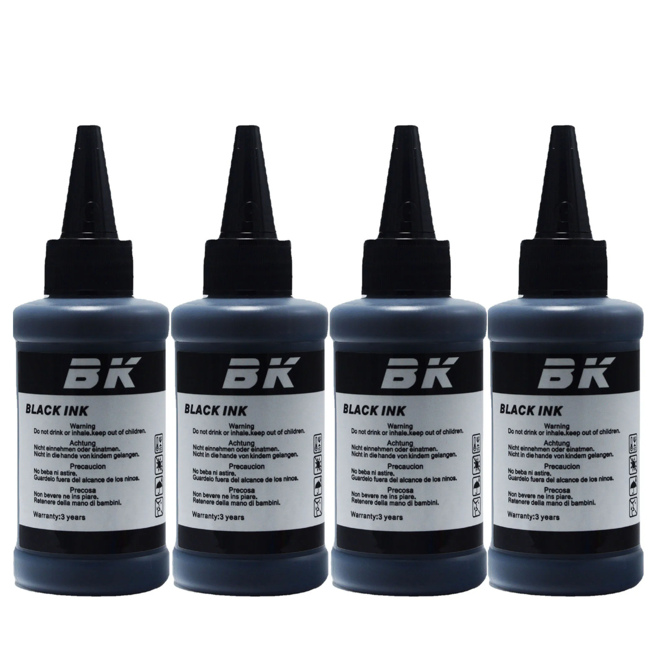 CK 4 Black Printer ink Refill Ink kit for Inkjet Printers printer CISS system 100ml Bulk | Компьютеры и офис