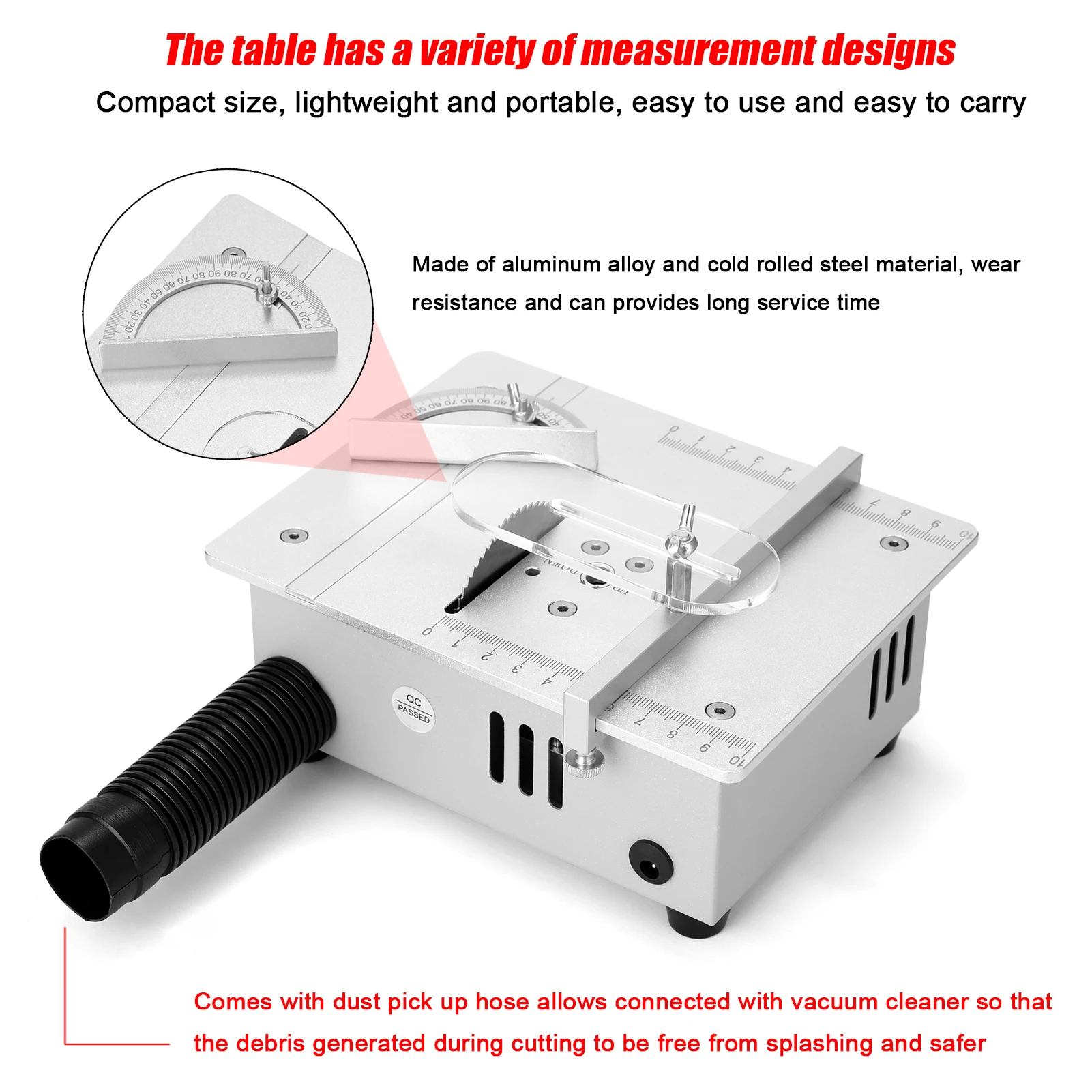 DC24V мини раскроечный станок Электрический Настольный пилы домашние Режущий