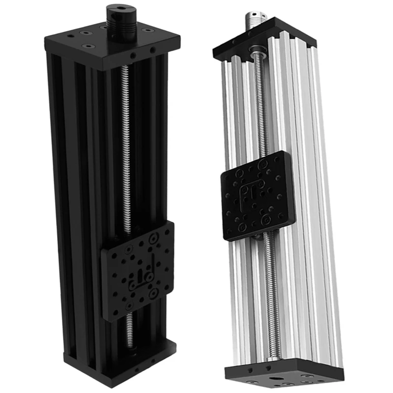 Винтовой винт T8 ось Z 3d принтер открытый строит Diy C beam ЧПУ раздвижной стол 300 мм 400