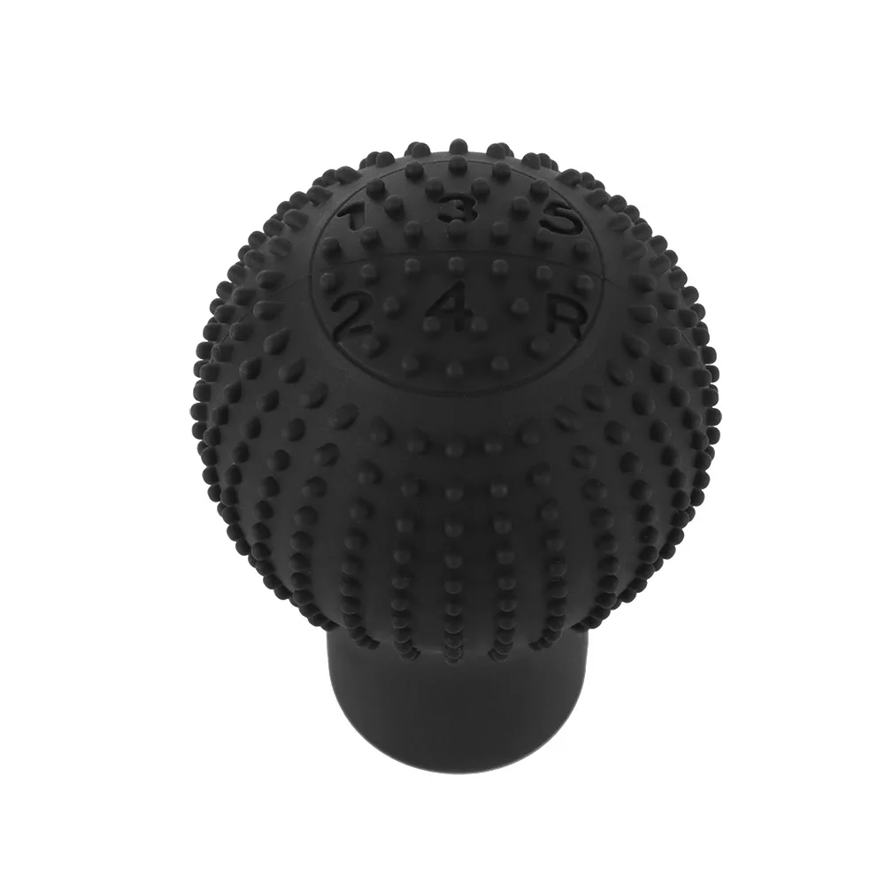 1 шт. Круглый Силиконовый нескользящий рычаг переключения передач для автомобиля