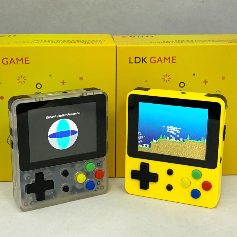 Открытие Linux Ретро игровая консоль 2 6 дюймов LDK ностальгические Детские ретро