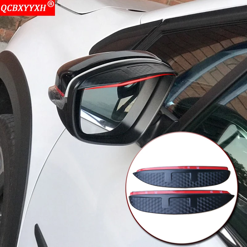 Стайлинг автомобиля из углеродного волокна с рисунком для зеркала заднего вида