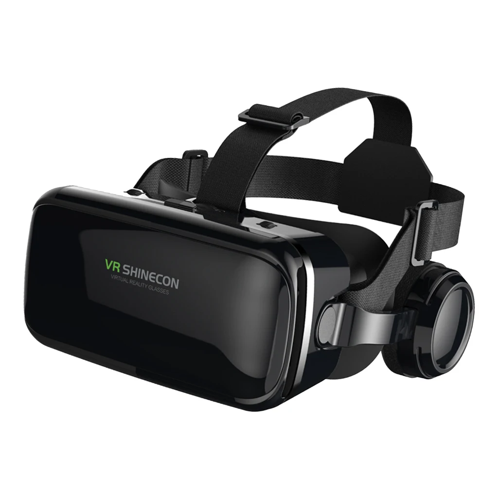 3D очки VR SHINECON 6 0 виртуальной реальности Гарнитура для фильмов видеоигр|3D