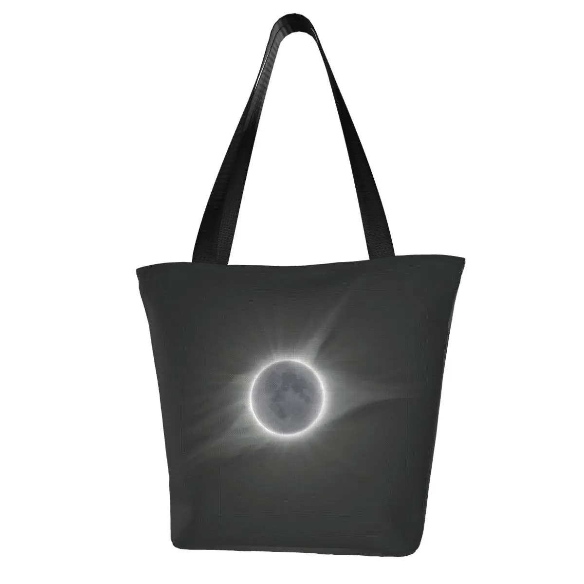 

Moon Shopping Bag Work Polyester Handbags Woman Bulk Aesthetic Bags