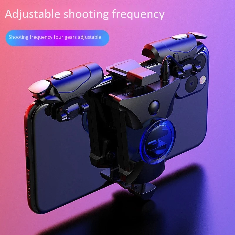 Transformers Fast Trigger Shooter Controller for PUBG Mobile Gaming Handle Gamepad iPhone 11 Pro Max Cooling Fan Joystick (B | Электроника