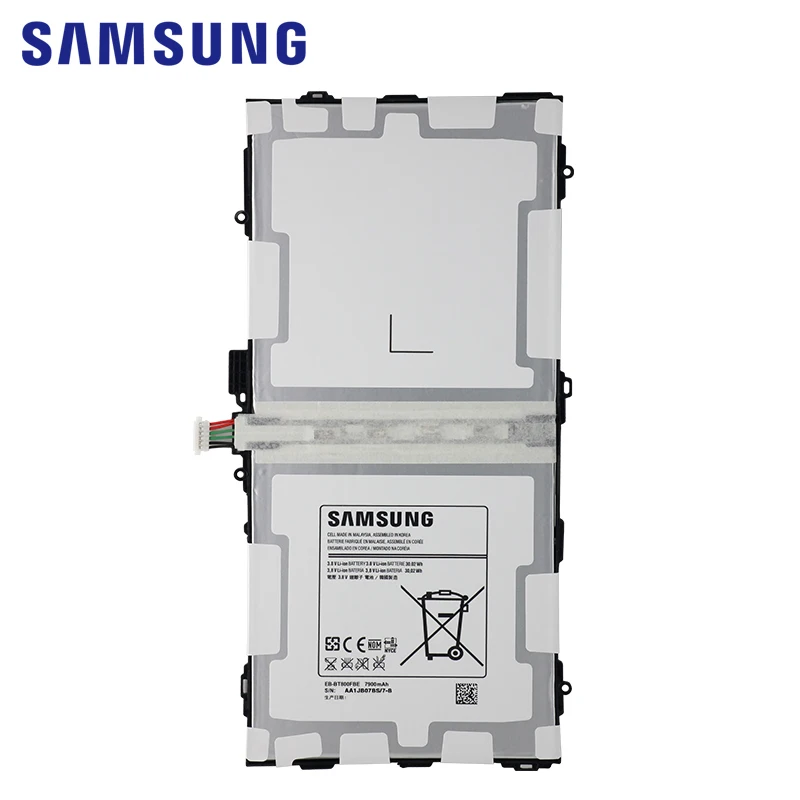 Оригинальный аккумулятор для планшета Samsung Galaxy Tab S 10 5 дюйма T800 T801 T805 Φ T807 7900 мАч с
