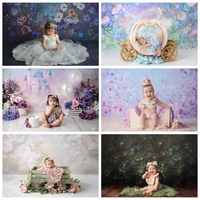 mocsicka photography backdrop oil painting floral newborn baby portrait photo shoot child 1st birthday photo background studio