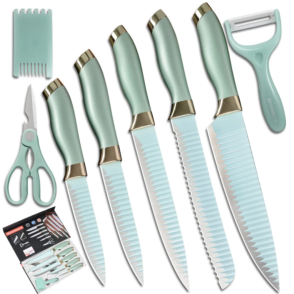 Набор кухонной утвари Qing из нержавеющей стали ножницы для чистки силиконовые