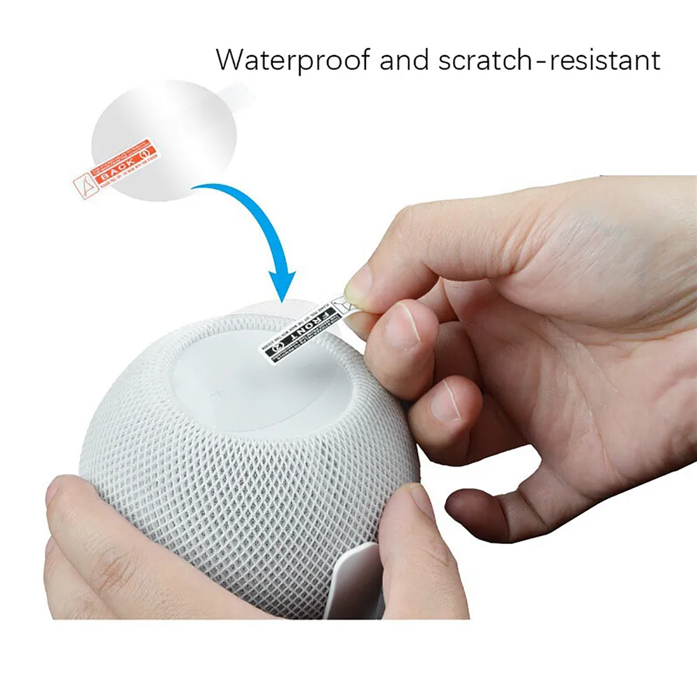 TPU Screen Protector Dust-Proof Film Waterproof Film for HomePod mini WIFI Speaker Accessories