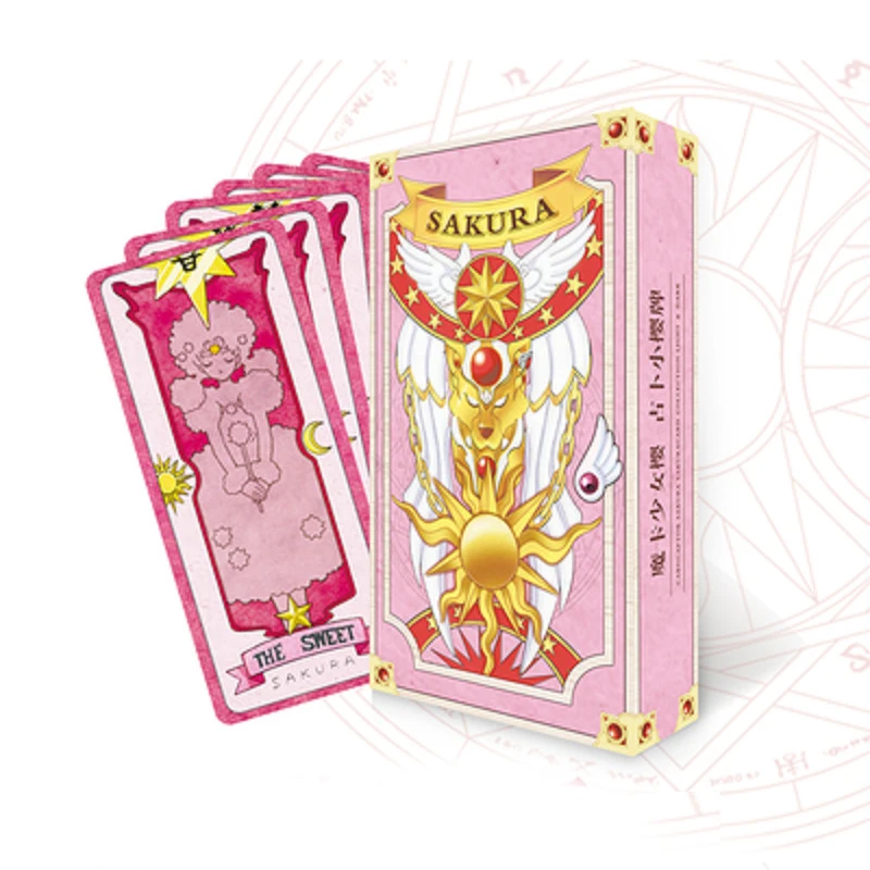 Карточка для косплея Sakura Clow Card KINOMOTO SAKURA карты с Сакурой 1 комплект | Тематическая