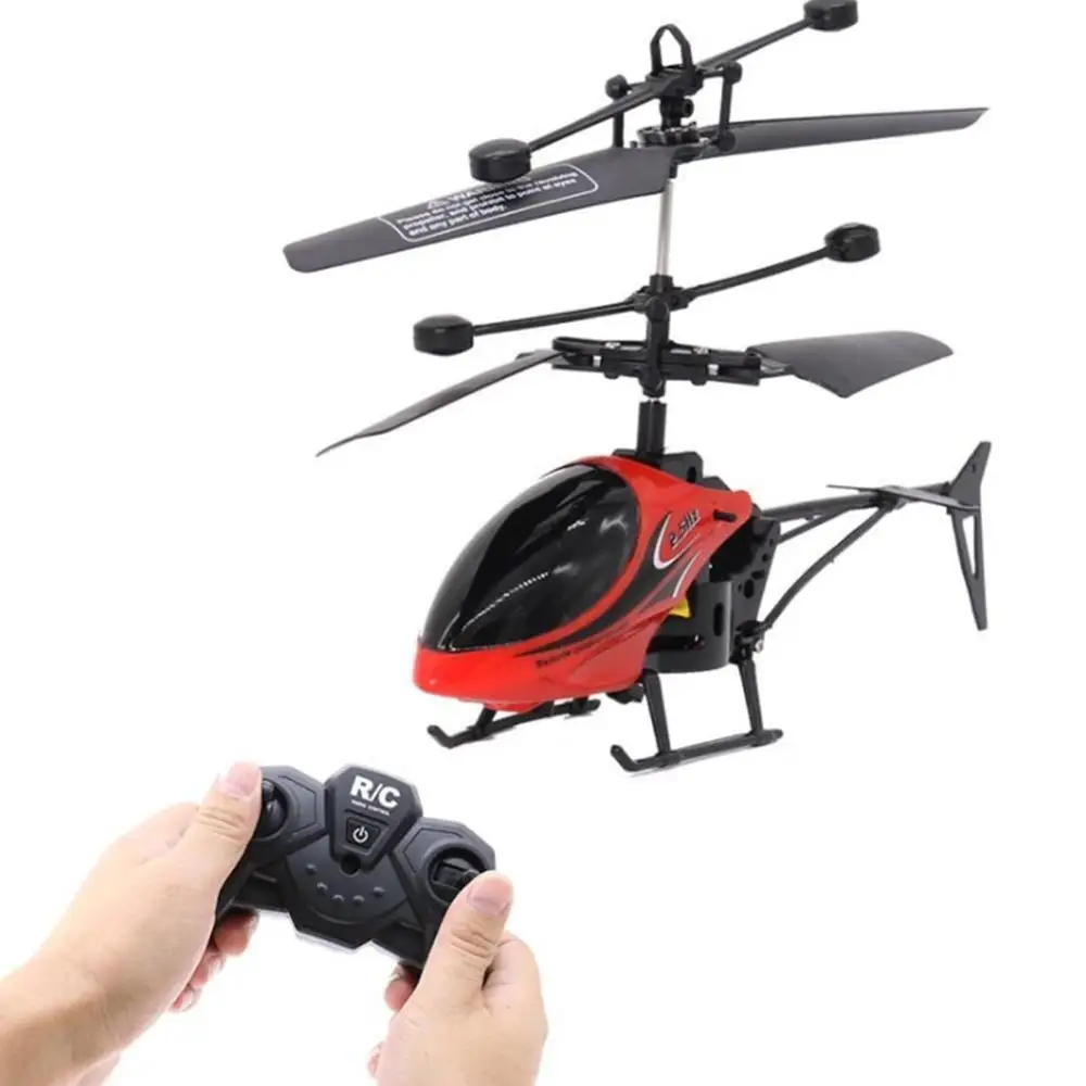 Two-way Remote Control Aircraft with Light USB RC Helicopter Child Model Toy 2-way |