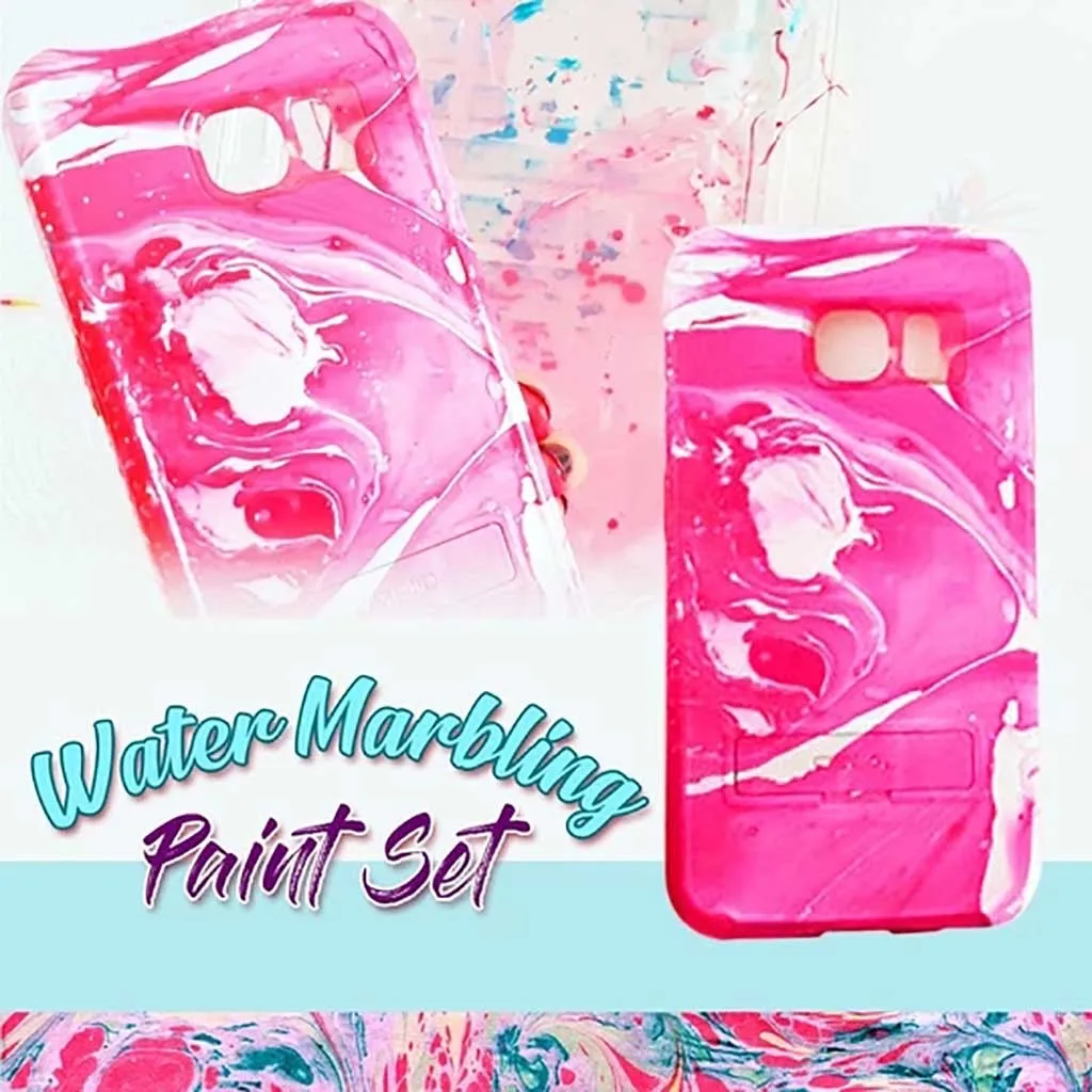 21 шт./компл. 6 цветов под мрамор Краски ing набор &quotсделай сам&quot воды креативное