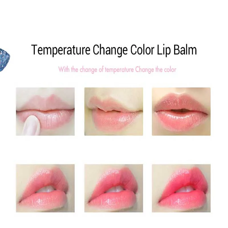 Кристальное Желе Помада волшебное изменение температуры цвет бальзам для губ