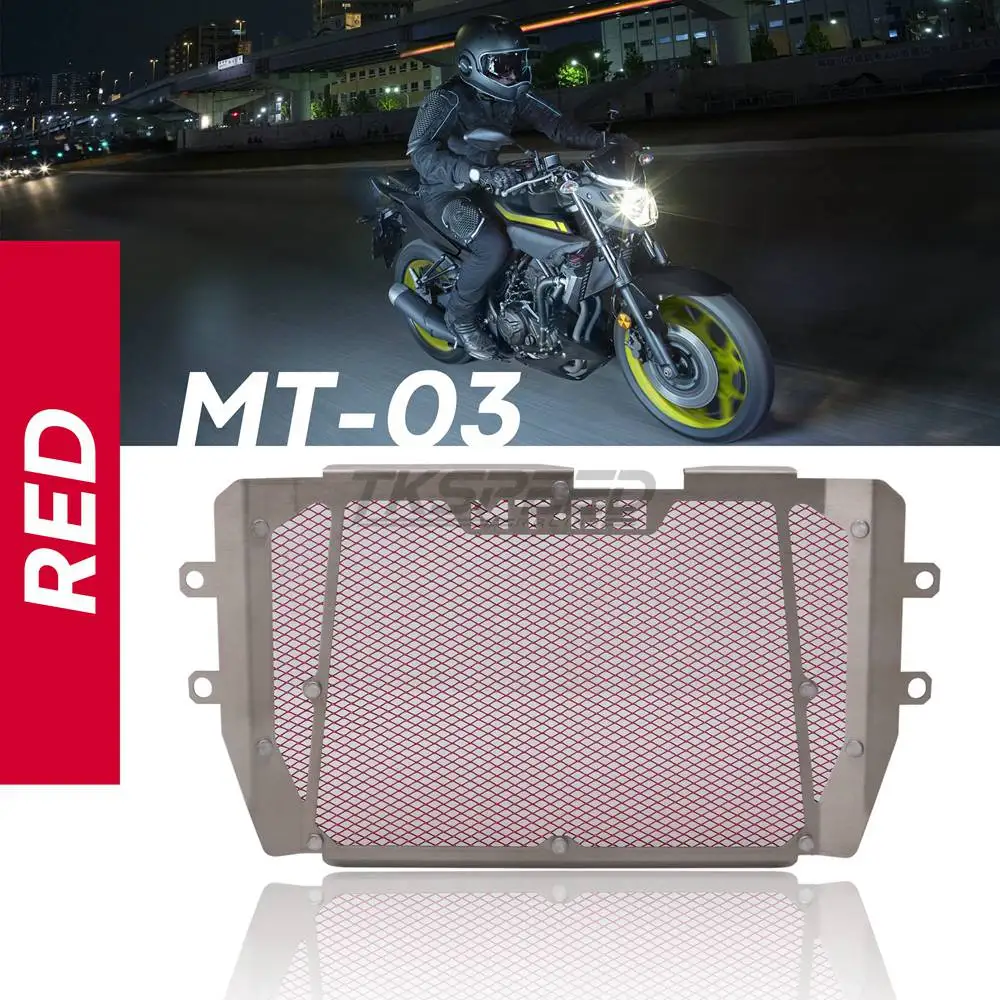 MT-03 MT03 решетка радиатора мотоцикла решетки Защитная крышка идеально подходит для