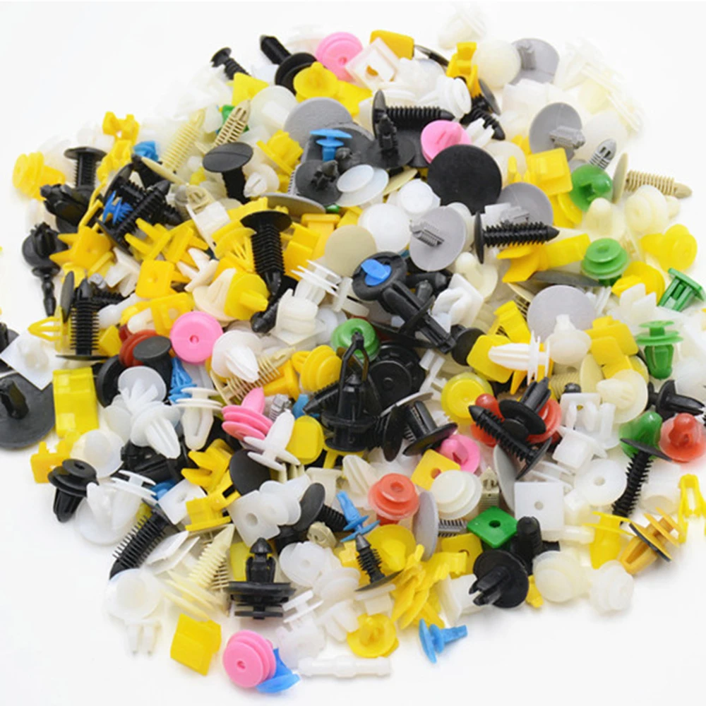 200 шт. Универсальный смешивающий Автомобильный Крепеж универсальные клипсы для