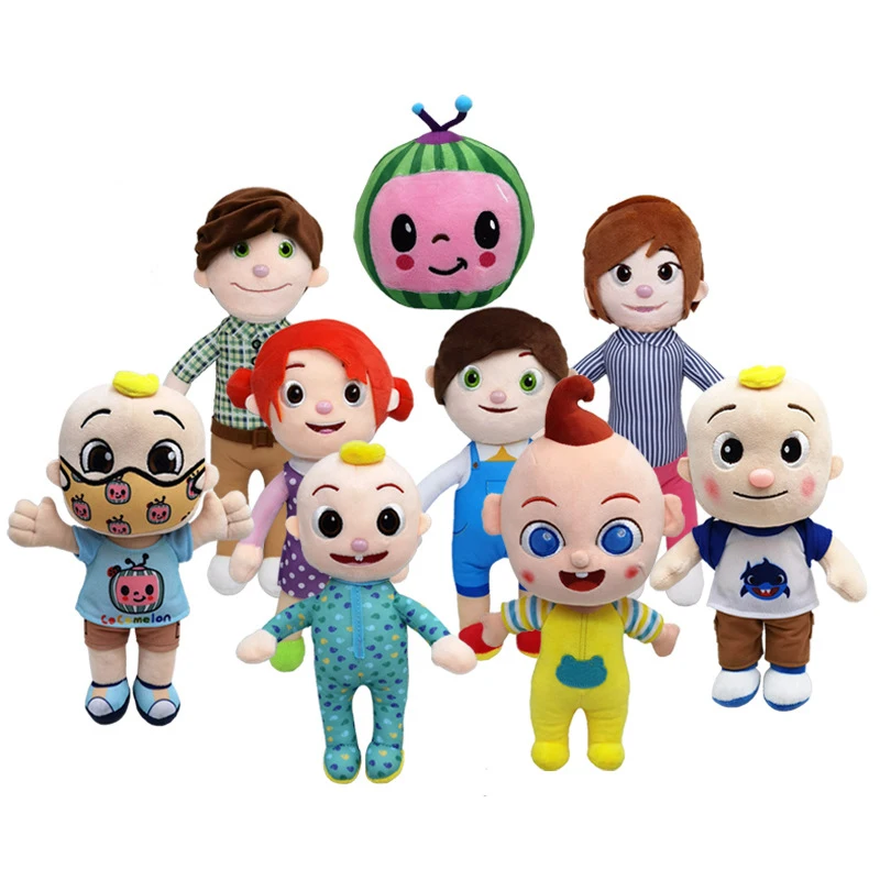 Игрушки JJ Cocomelon музыкальная звуковая кукла плюшевая Поющая детская игрушка для
