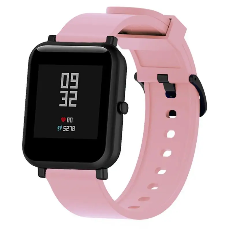Ремешок силиконовый для смарт часов Xiaomi Huami Amazfit BIP BIT RITMO Lite Youth|Смарт-аксессуары| |