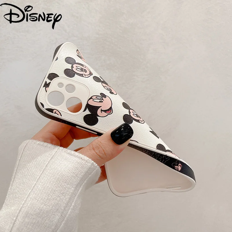 

Disney for IPhone11 Mobile Phone Case for IPhone12/7/8/se/7p/8p/xr/x/xs/xsmax/11pro/12mini/11pm Cute Couple Mobile Phone Cover