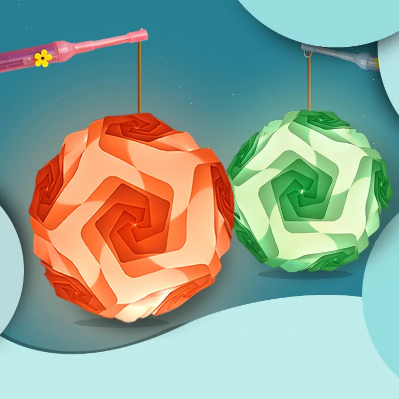 Ручная работа портативный фонарь детская игрушка подарок фонарик из строченного