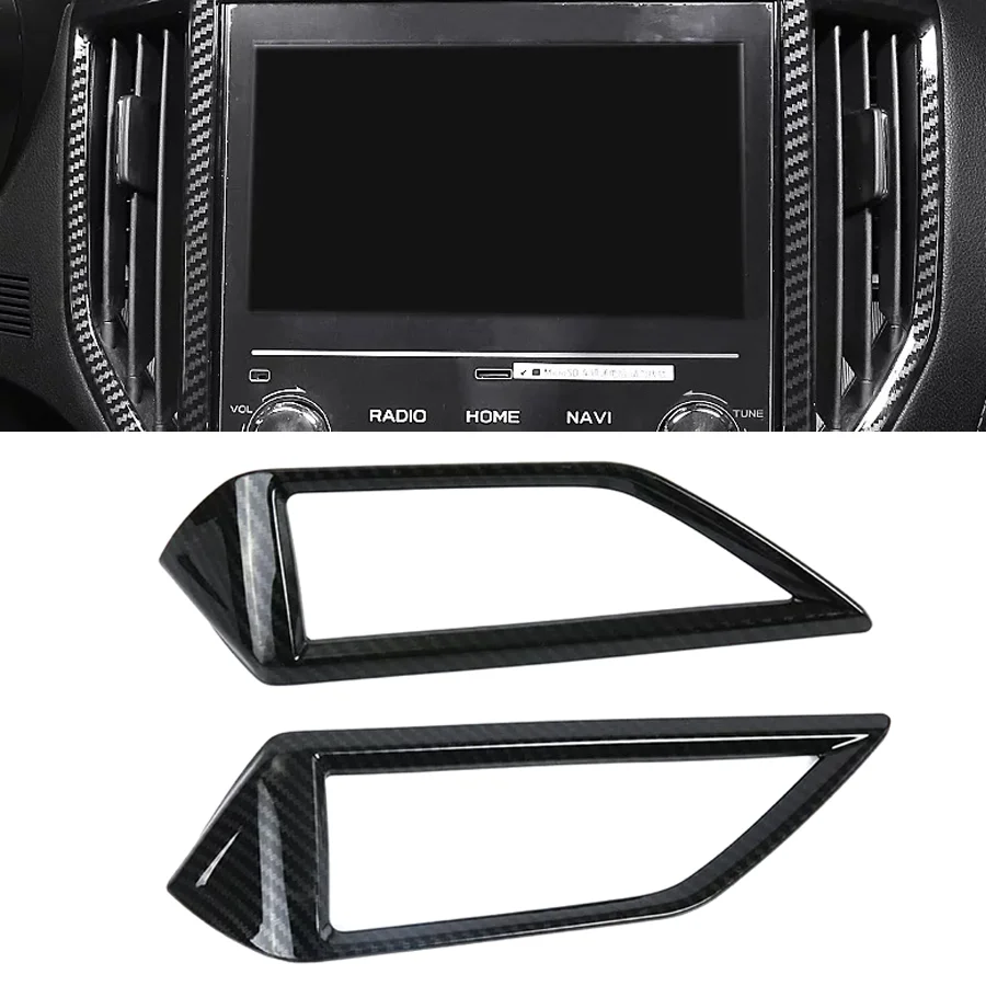 

2 шт., Центральная панель из углеродного волокна для Subaru XV Crosstrek 2018