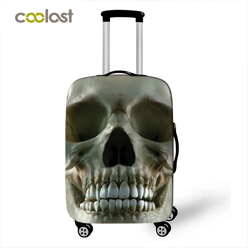 Чехол для чемодана в стиле панк-готика чехол на колесиках размером 18 ''-32''