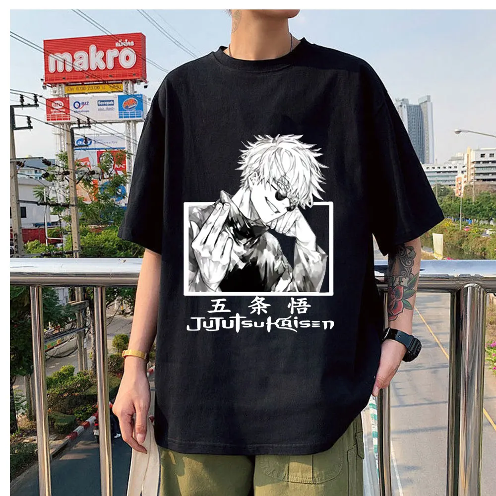 

Hot Sale New Style Jujutsu Kaisen Funny Couple T-shirts Classic Summer High Quality T -Shirt Oversized Unisex Comfortable Tshirt