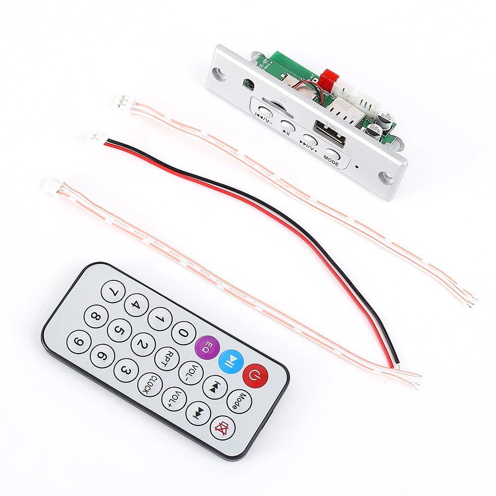 DC 3.7V-5V LY01-BT Bluetooth декодер плата вызова модуль дистанционного управления Поддержка SD карты u-диск FM AUX подходит для DIY 3,7 в 5 в 12 В 24 в 36 в MP3 WAV - Цвет: DC 3.7V-5V LY01-BT