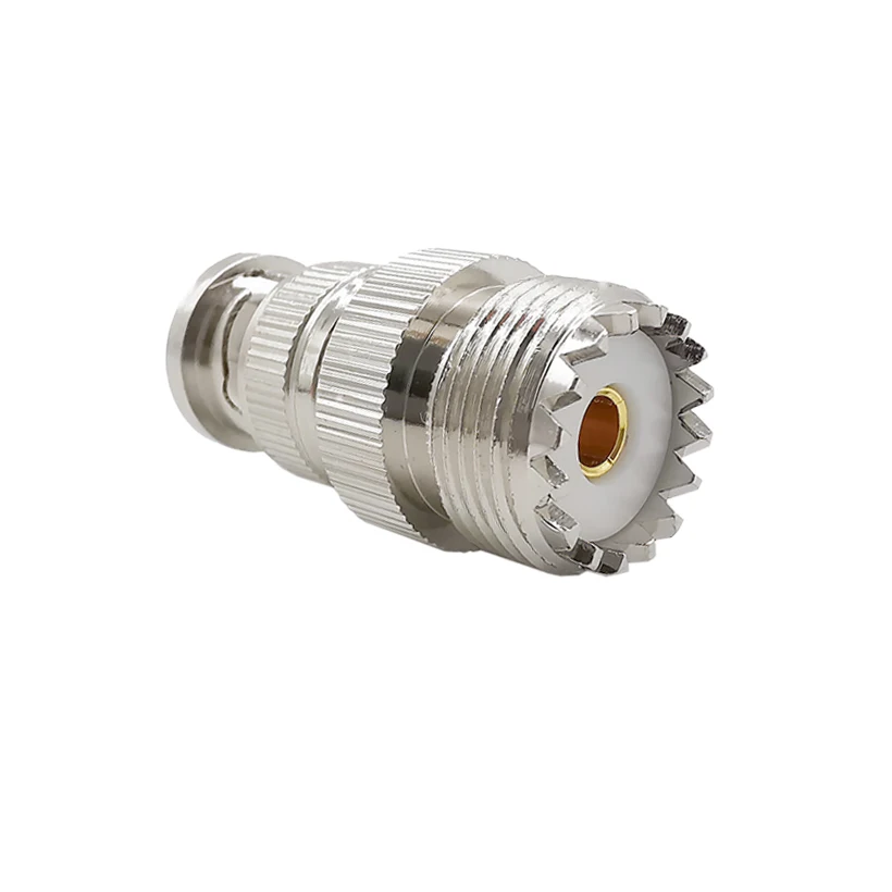 Коннектор для коаксиального адаптера со штекером BNC на гнездо UHF SO-239 SO239 |