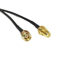 new modem coaxial cable rp sma male plug switch sma female jack nut connector rg174 cable pigtial 20cm 8inch adapter rf jumper