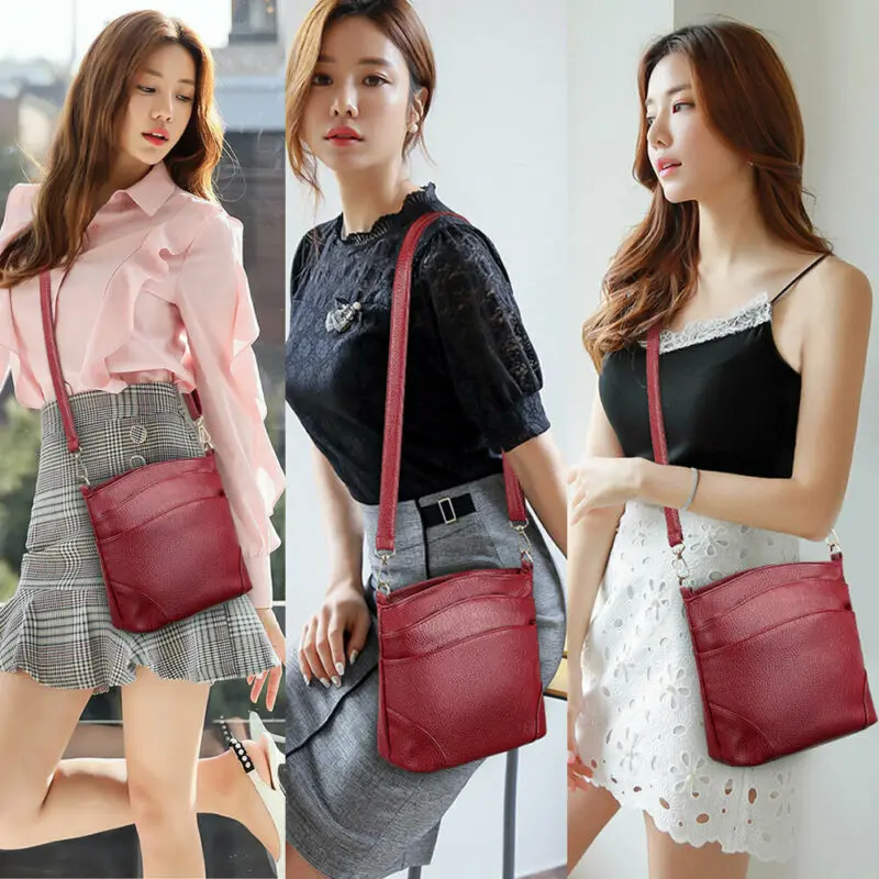 Новинка 2019 модная женская сумка Корейская версия сумки через плечо мессенджер
