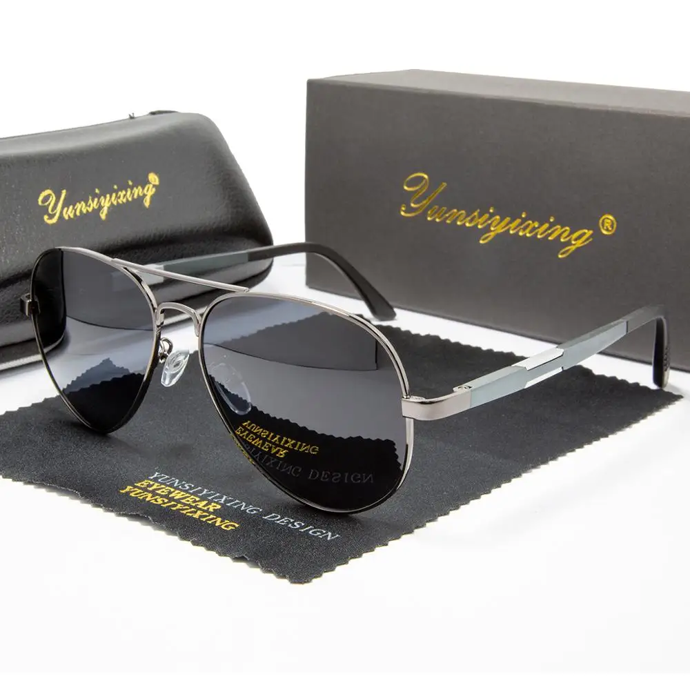 Мужские поляризационные очки YSYX антибликовые солнцезащитные для улицы вождения