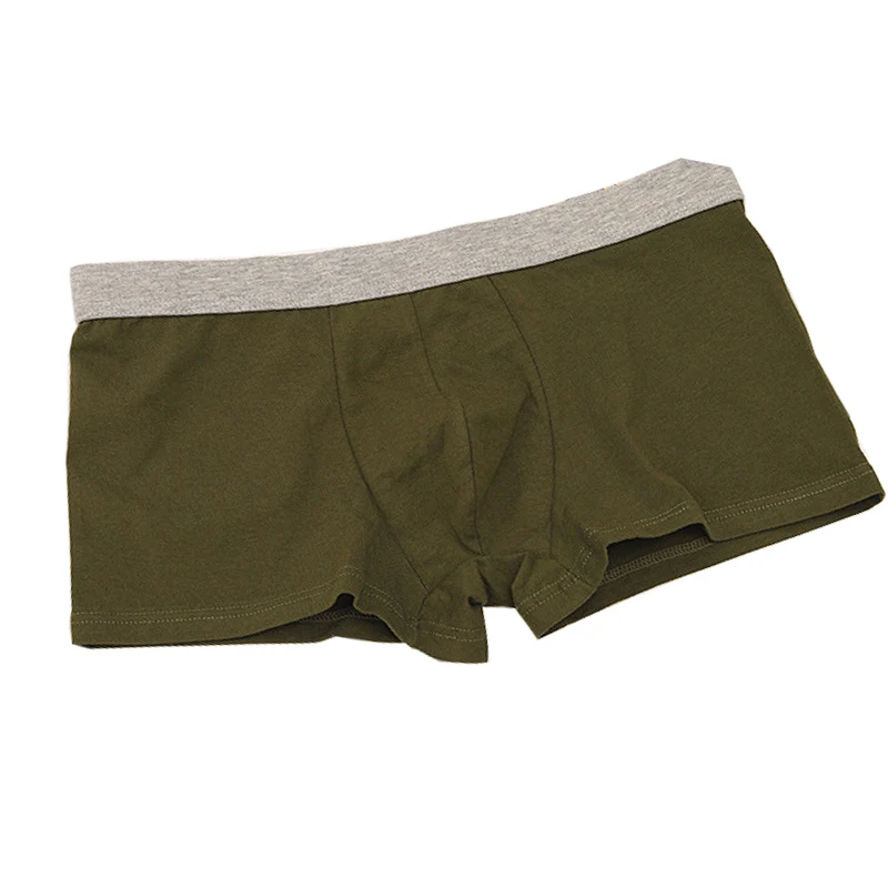 

335 Brand men's boxer briefs U convex design breathable sexy briefs soft cotton short boxer high-quality men's briefs