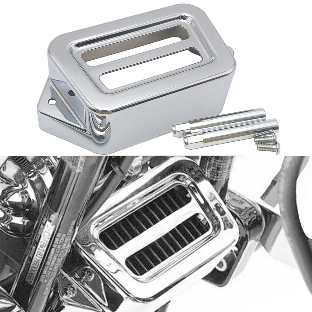 Для Harely Touring Electra Street Glide FLHT FLTR FLHX Road King FLHR классический мотоциклетный хромированный регулятор напряжения с крышкой W/ Bolt Для Harely Touring Electra Street Glide FLHT FLTR FLHX Road King FLHR классический мотоциклетный хромированный регулятор напряжения с крышкой W/ Bolt