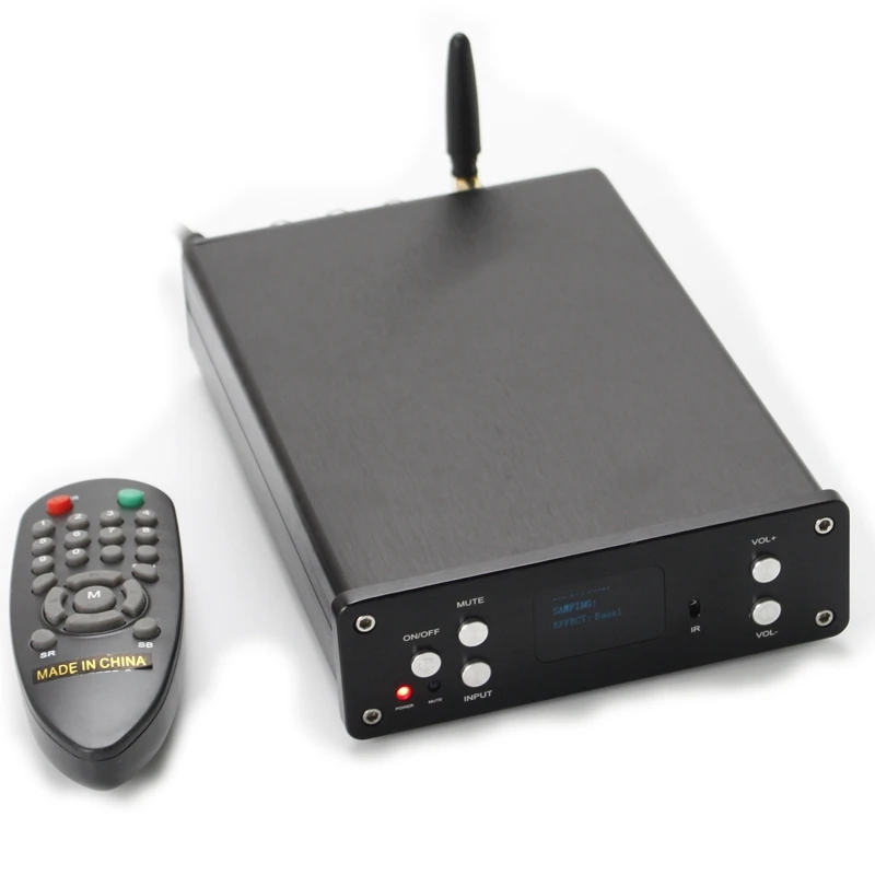 STA326 2 1 высокомощный QCC3008 Bluetooth 5 0 цифровой усилитель мощности (OLED экран) класс D DC24V