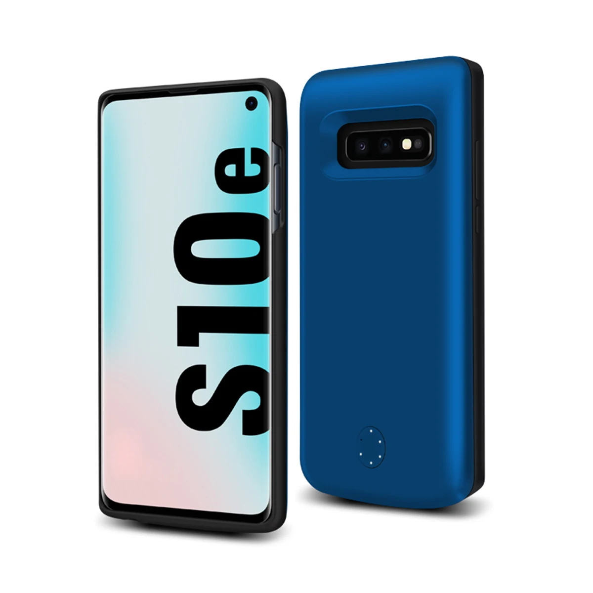 Синий Чехол для зарядного устройства для samsung Galaxy S10e, чехол для аккумулятора 5000 мА/ч, тонкий внешний аккумулятор, защитный чехол - Цвет: Синий