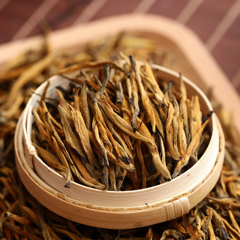 

2021 Китайский Юньнань дянь Hong Jin Ya красный чай золотая игла DianHong черный для снижения веса зеленый забота о здоровье Потеря похудения чай