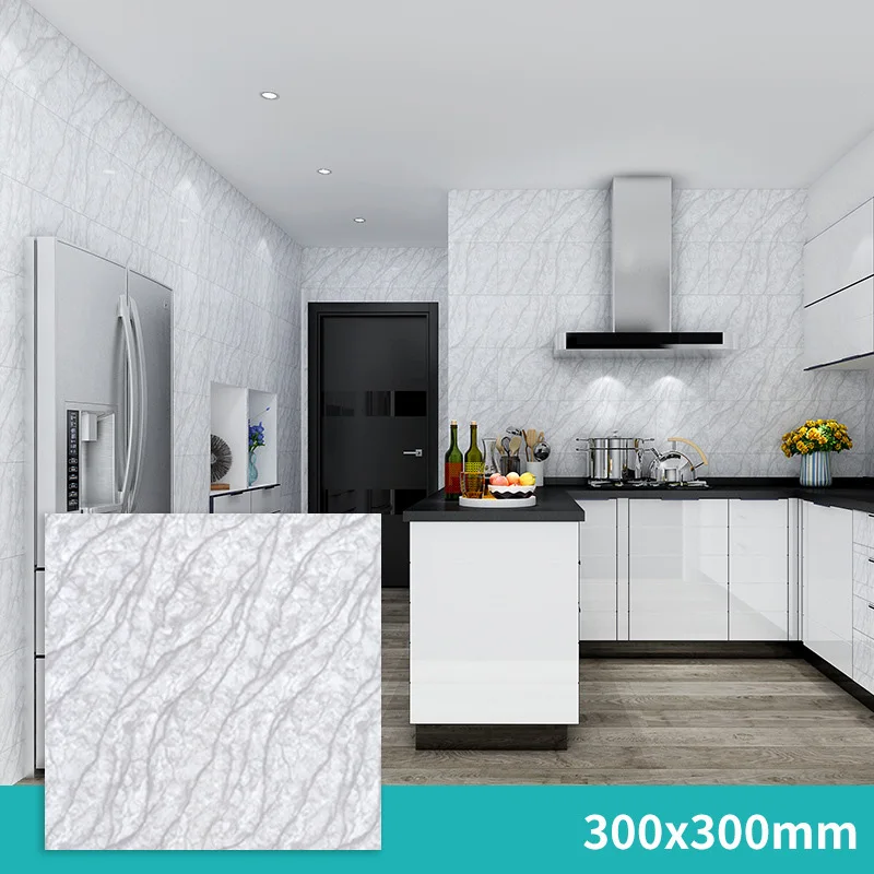 1510pcs modern self adhesive tiles floor stickers marble bathroom ground decals kitchen bedroom peel and stick wall sticker free global shipping