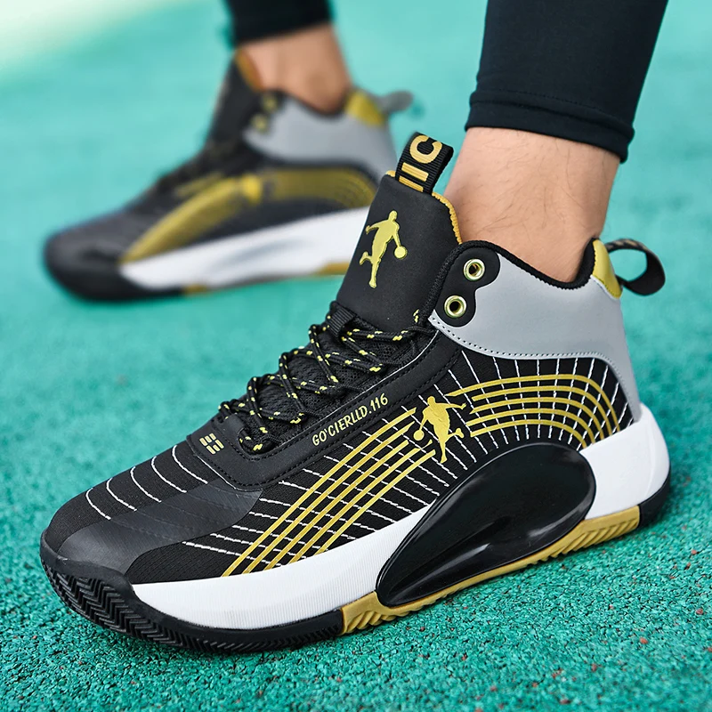 

Women'sGymIndoorTrainingBasketballShoesMen'sOutdoorBasketball ShoesCushioningBreathableWear-ResistantNon-SlipSneakers